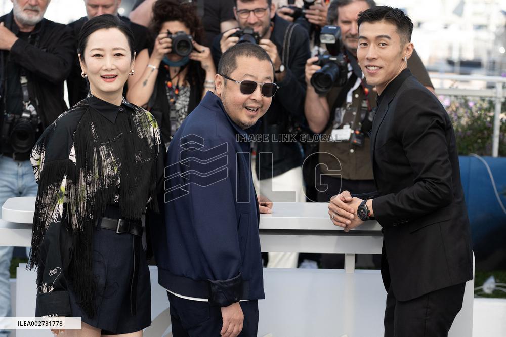 Annual Cannes Film Festival - Caught By The Tides Photocall - Cannes DN