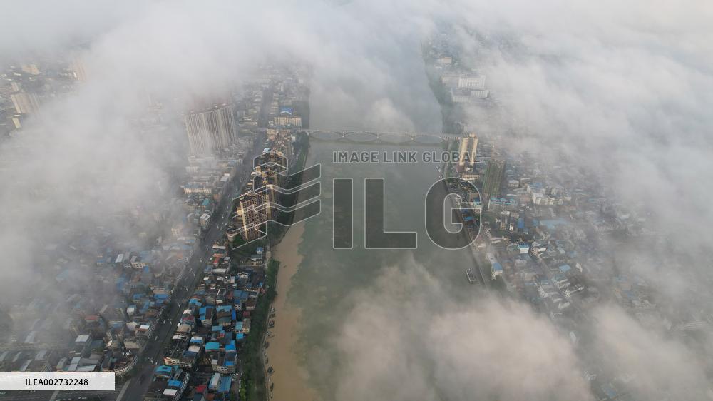 Rainstorm Hit Liuzhou, China