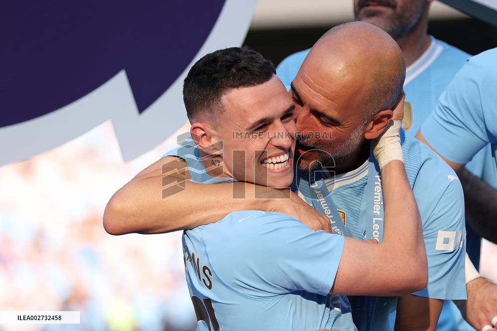 (SP)BRITAIN-MANCHESTER-FOOTBALL-ENGLISH PREMIER LEAGUE-MANCHESTER CITY VS WEST HAM UNITED