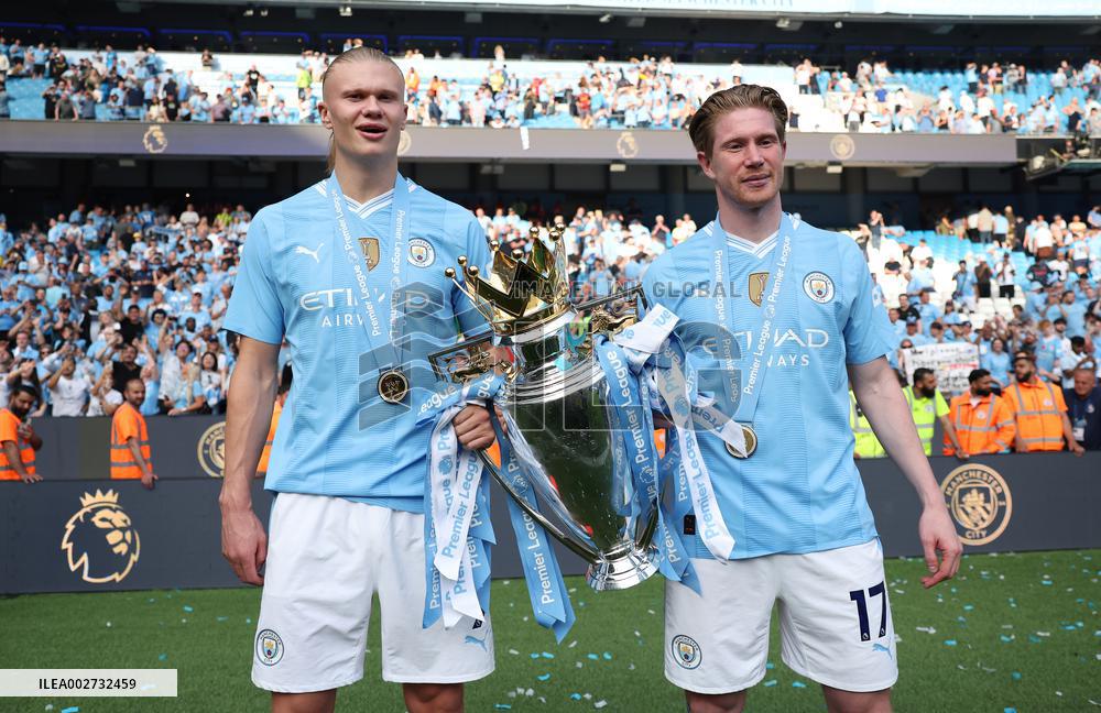 (SP)BRITAIN-MANCHESTER-FOOTBALL-ENGLISH PREMIER LEAGUE-MANCHESTER CITY VS WEST HAM UNITED