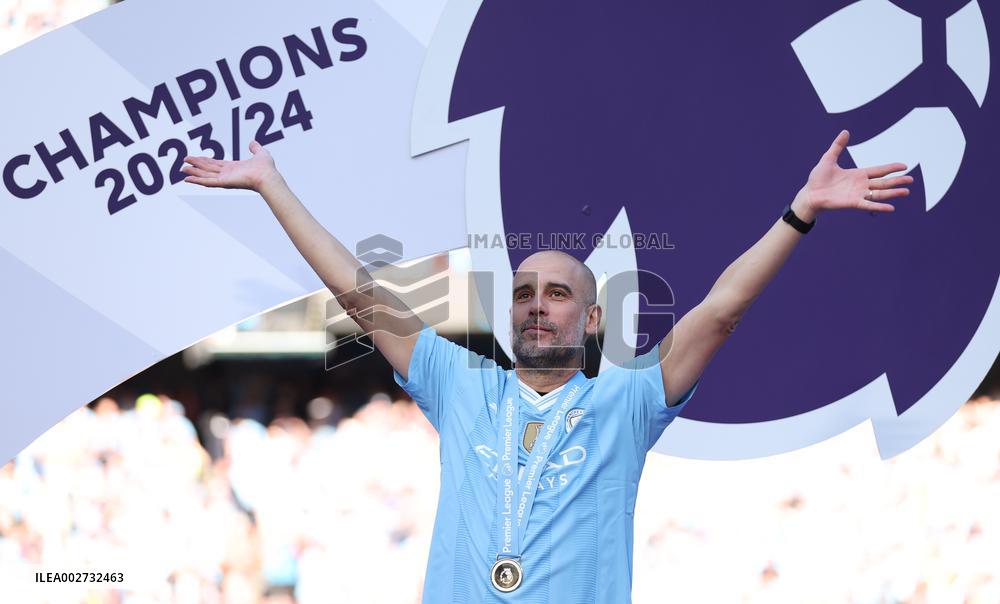 (SP)BRITAIN-MANCHESTER-FOOTBALL-ENGLISH PREMIER LEAGUE-MANCHESTER CITY VS WEST HAM UNITED