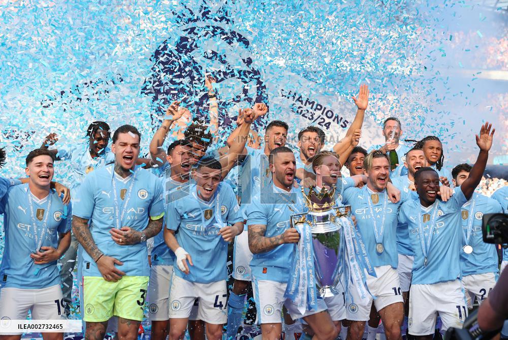 (SP)BRITAIN-MANCHESTER-FOOTBALL-ENGLISH PREMIER LEAGUE-MANCHESTER CITY VS WEST HAM UNITED