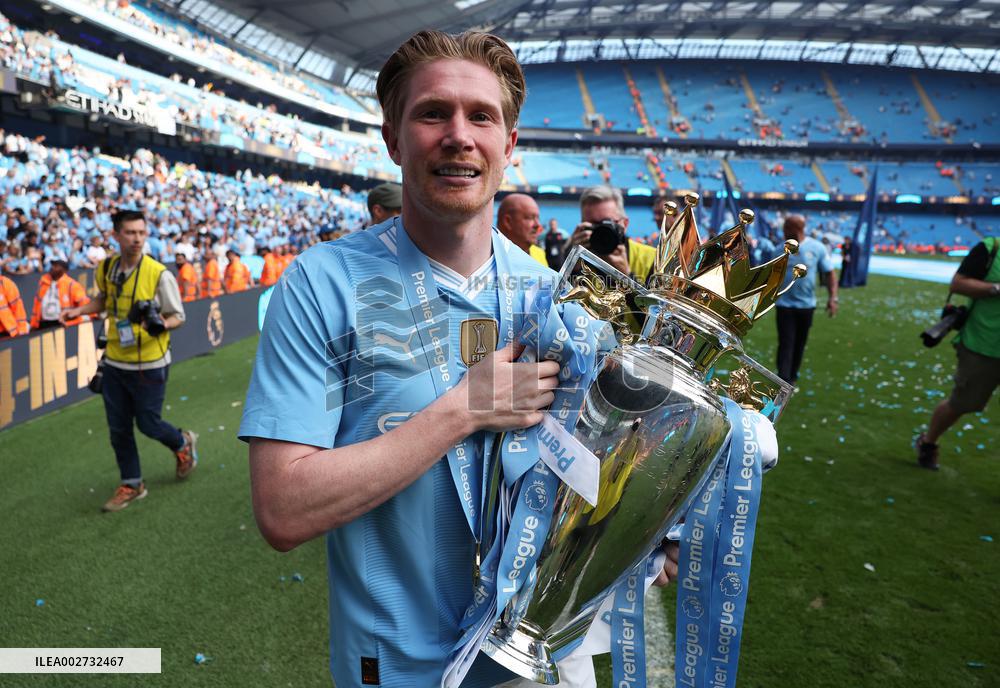 (SP)BRITAIN-MANCHESTER-FOOTBALL-ENGLISH PREMIER LEAGUE-MANCHESTER CITY VS WEST HAM UNITED