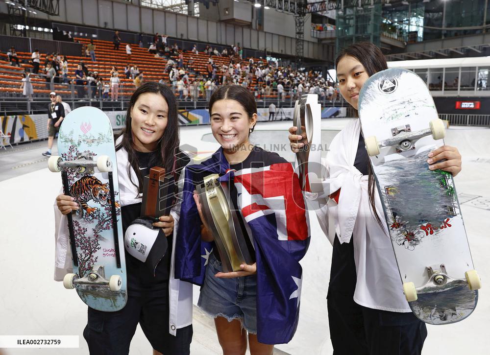 Skateboarding: Qualifying meet for Paris Olympics