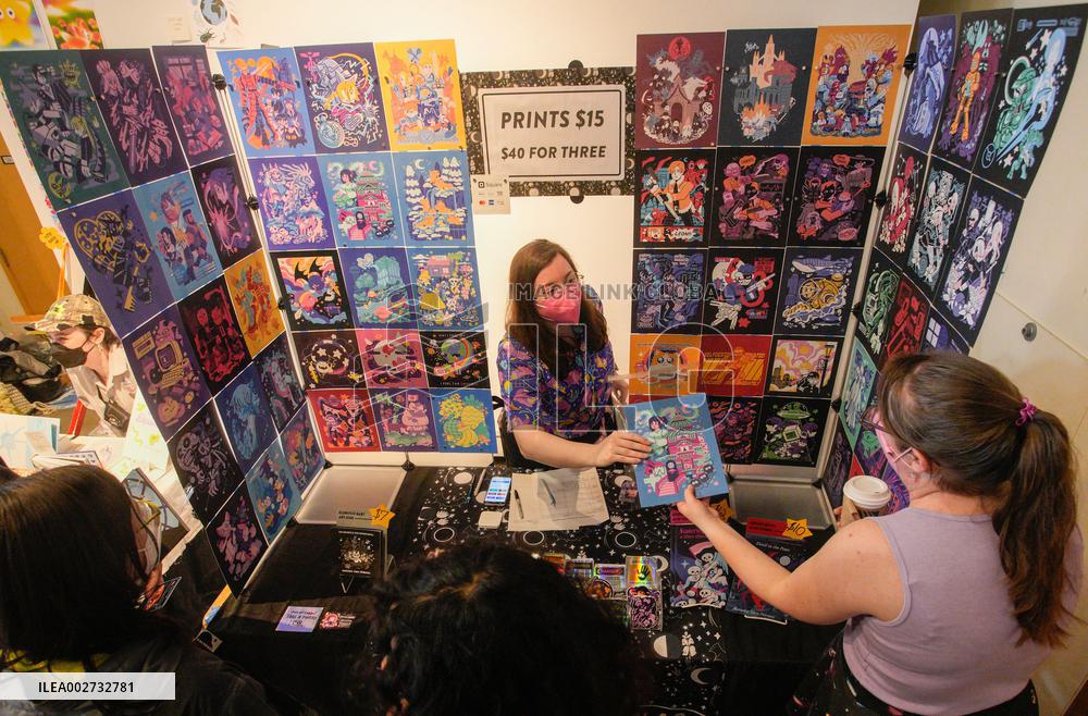 CANADA-VANCOUVER-COMIC ART FESTIVAL