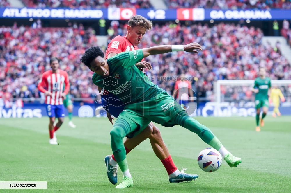 (SP)SPAIN-MADRID-FOOTBALL-LA LIGA-ATLETICO MADRID VS OSASUNA