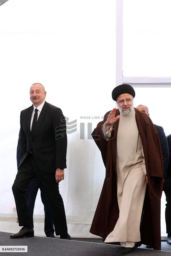 Iran President Raisi Pictured Before Helicopter Suffered 'Hard Landing'