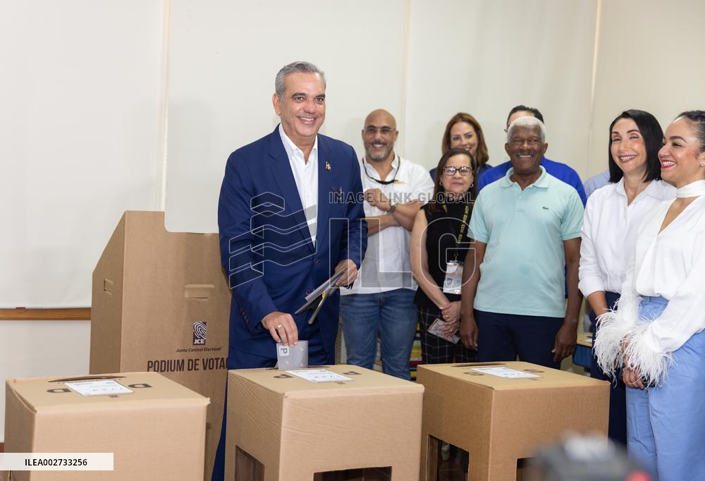 DOMINICAN REPUBLIC-SANTO DOMINGO-PRESIDENTIAL ELECTION-VOTE