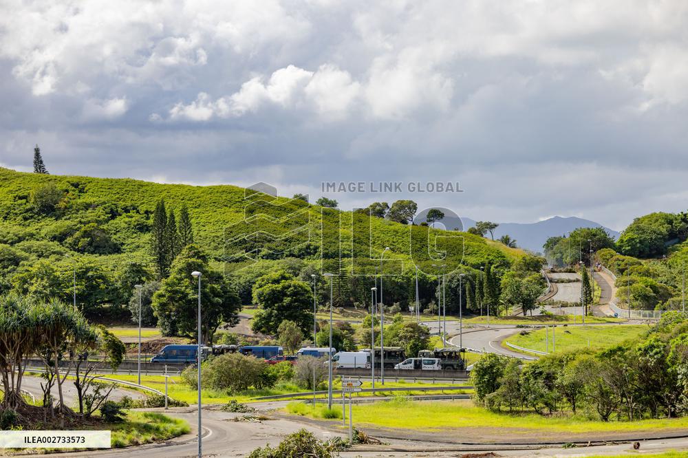 French Forces Launch 'Major Operation' To Open Route To Noumea