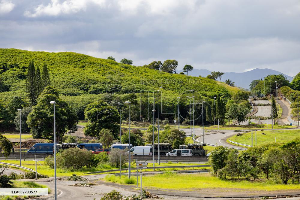 French Forces Launch 'Major Operation' To Open Route To Noumea