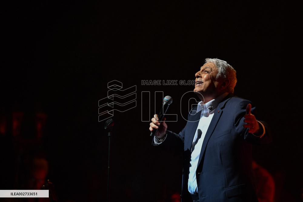 Enrico Macias Performs At L'Olympia - Paris