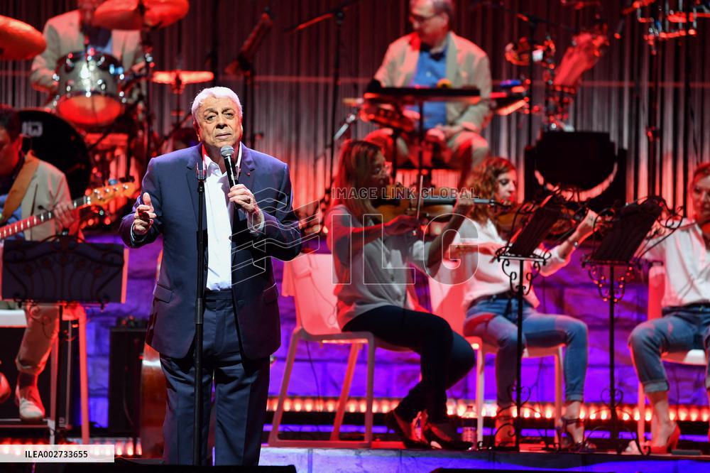 Enrico Macias Performs At L'Olympia - Paris