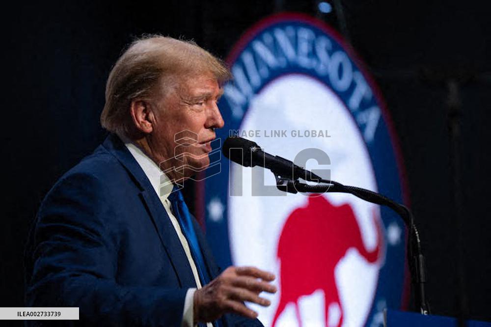 Trump Speaks At A Fundraising Dinner - St Paul
