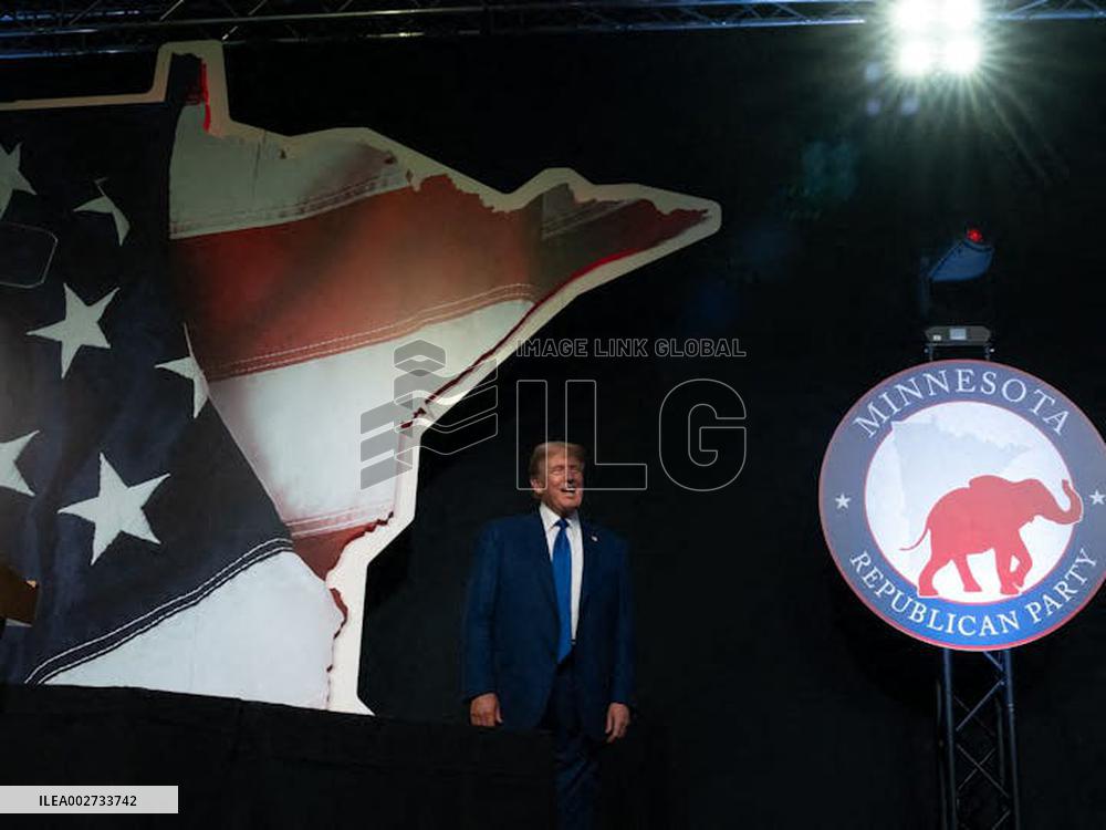 Trump Speaks At A Fundraising Dinner - St Paul