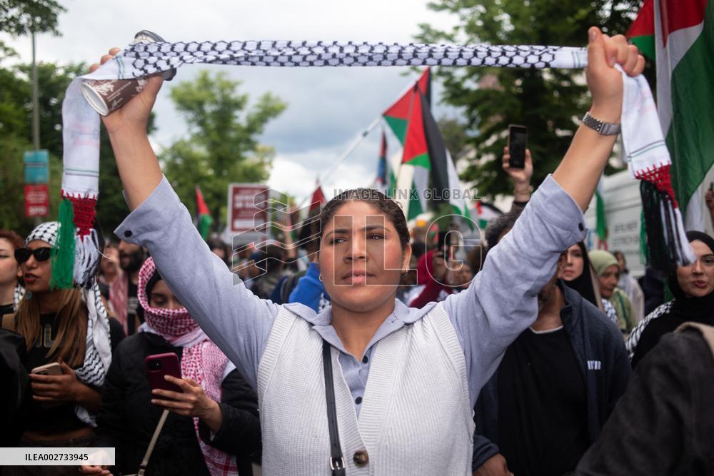 Pro-Palestine Rally - Berlin