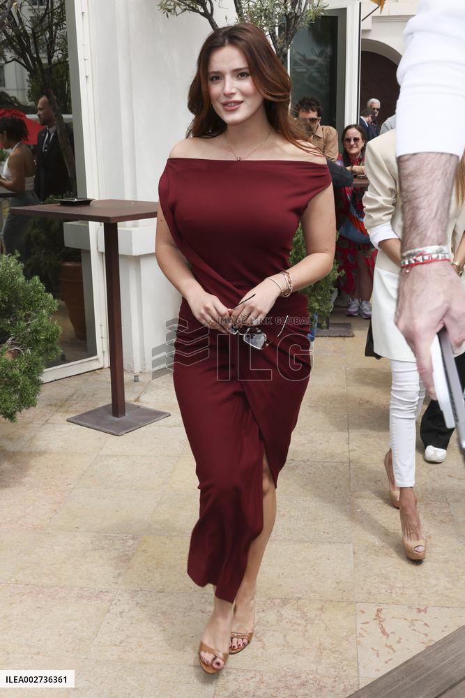 Cannes - Bella Thorne At The Majestic