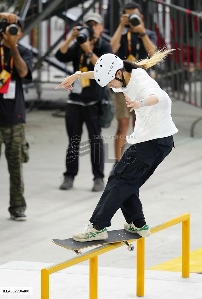 Skateboarding: Qualifying meet for Paris Olympics