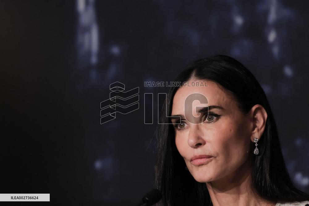 Cannes The Substance Press Conference DB