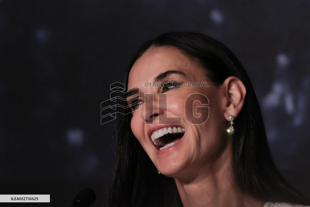 Cannes The Substance Press Conference DB