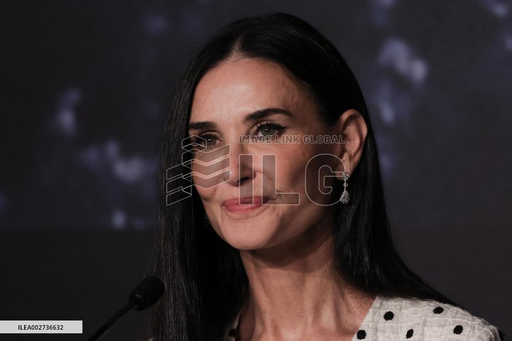 Cannes The Substance Press Conference DB