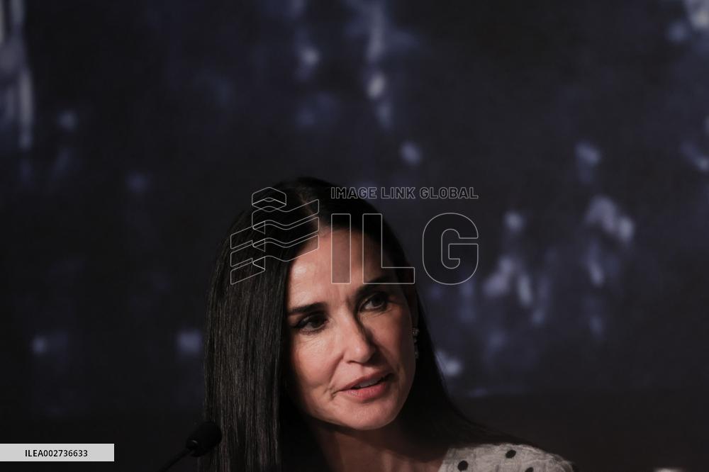 Cannes The Substance Press Conference DB