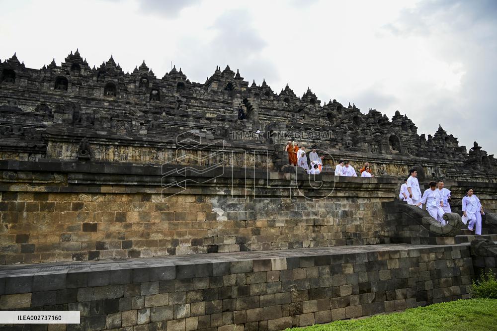 INDONESIA-MAGELANG-VESAK DAY-PREPARATION