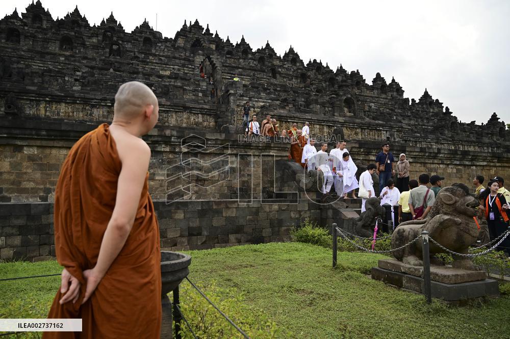 INDONESIA-MAGELANG-VESAK DAY-PREPARATION