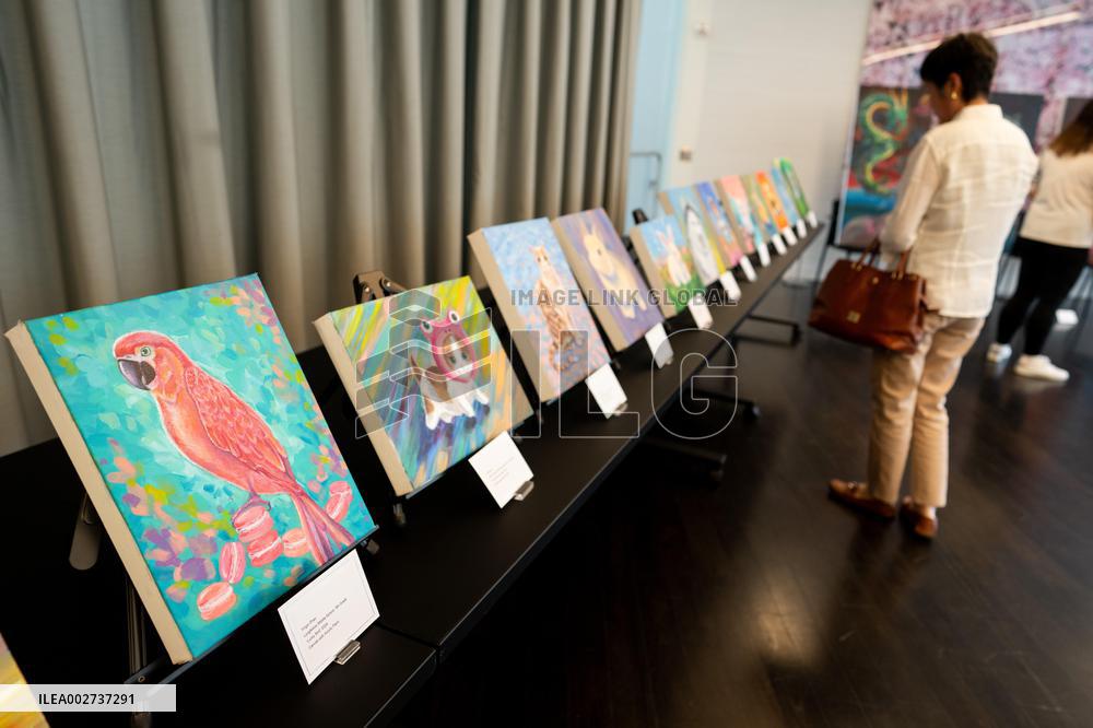 U.S.-WASHINGTON, D.C.-YOUTH ARTIST-EXHIBITION