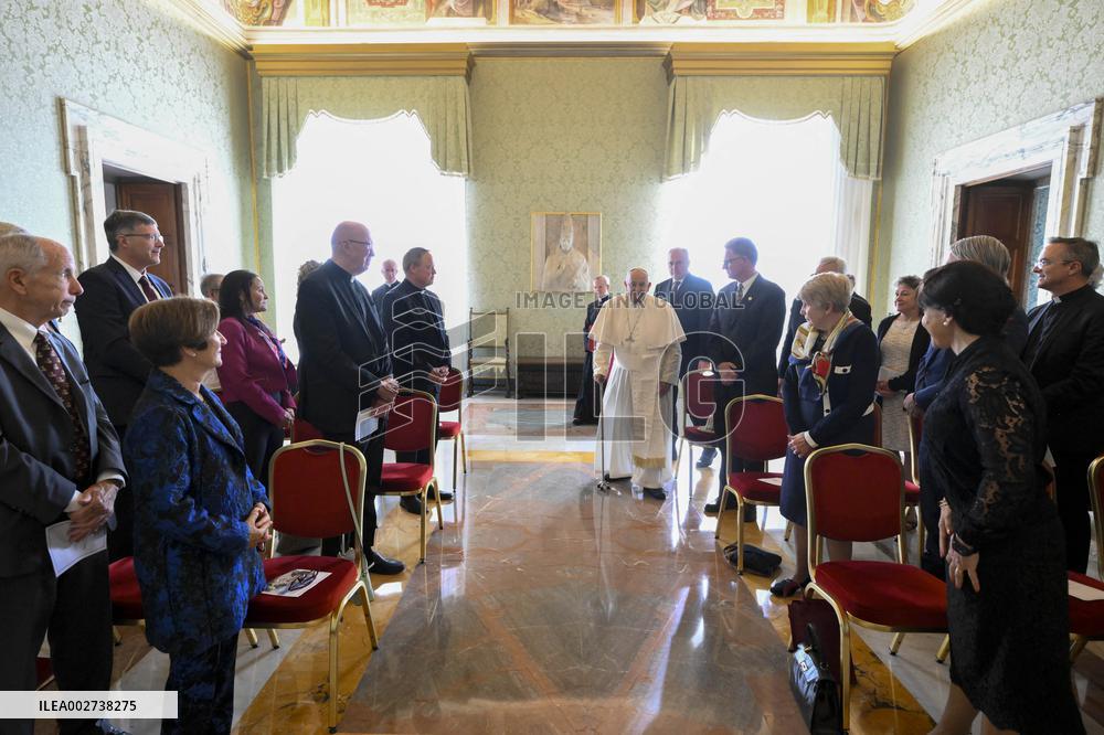 Pope Francis Private Audience - Vatican