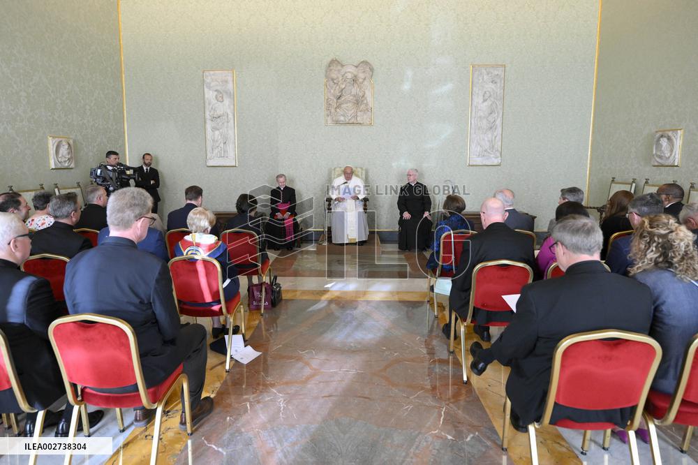 Pope Francis Private Audience - Vatican