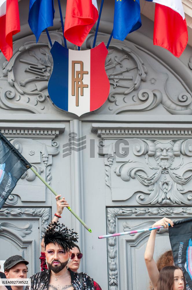 Demonstration Against Transphobia And Homophobia - Aude
