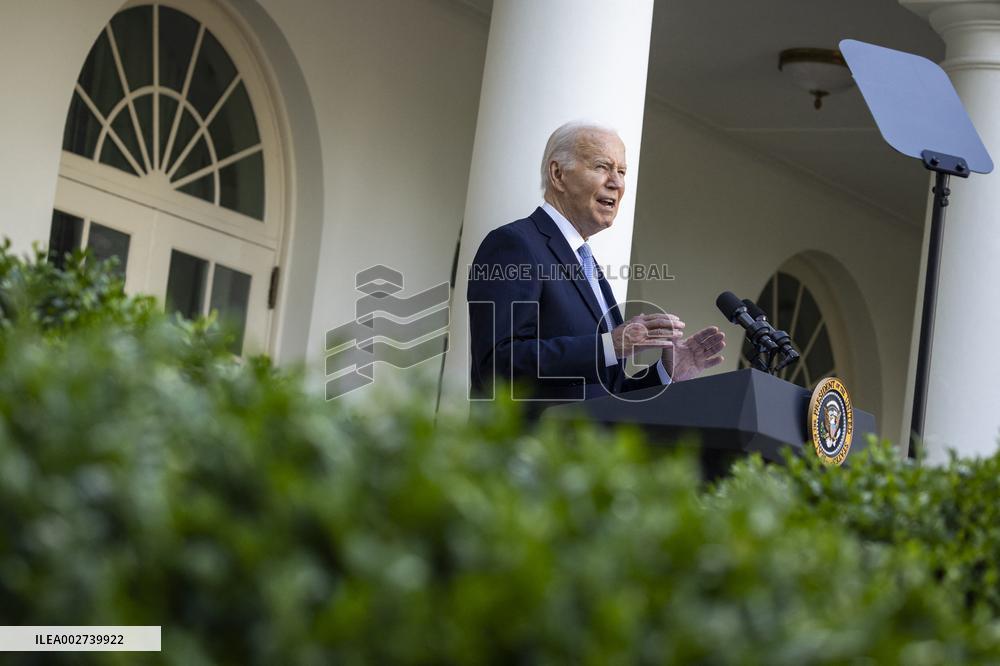 DC: President Biden Hosts a Reception Celebrating Jewish American Heritage Month in the Rose Garden