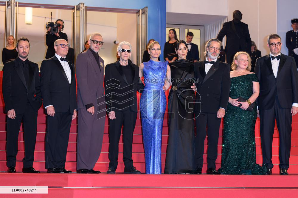 Cannes The Shrouds Red Carpet NG