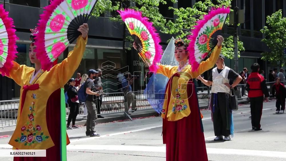 New York celebrates Asian, Pacific cultural heritage in yearly parade