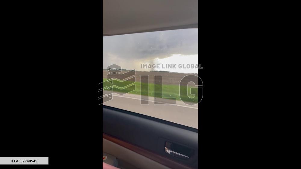 US: Tornado Touches Down In Dodge County As Storms Begin To Roll Through Minnesota