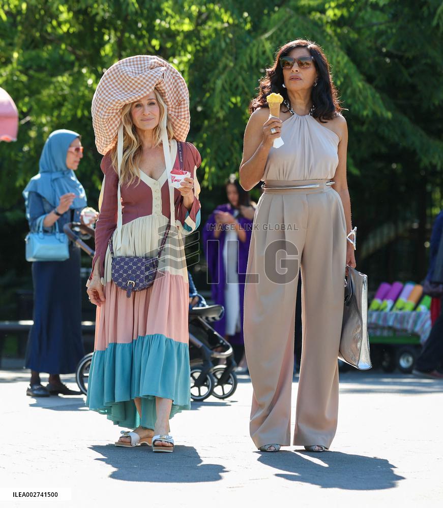 And Just Like That Filming - NYC