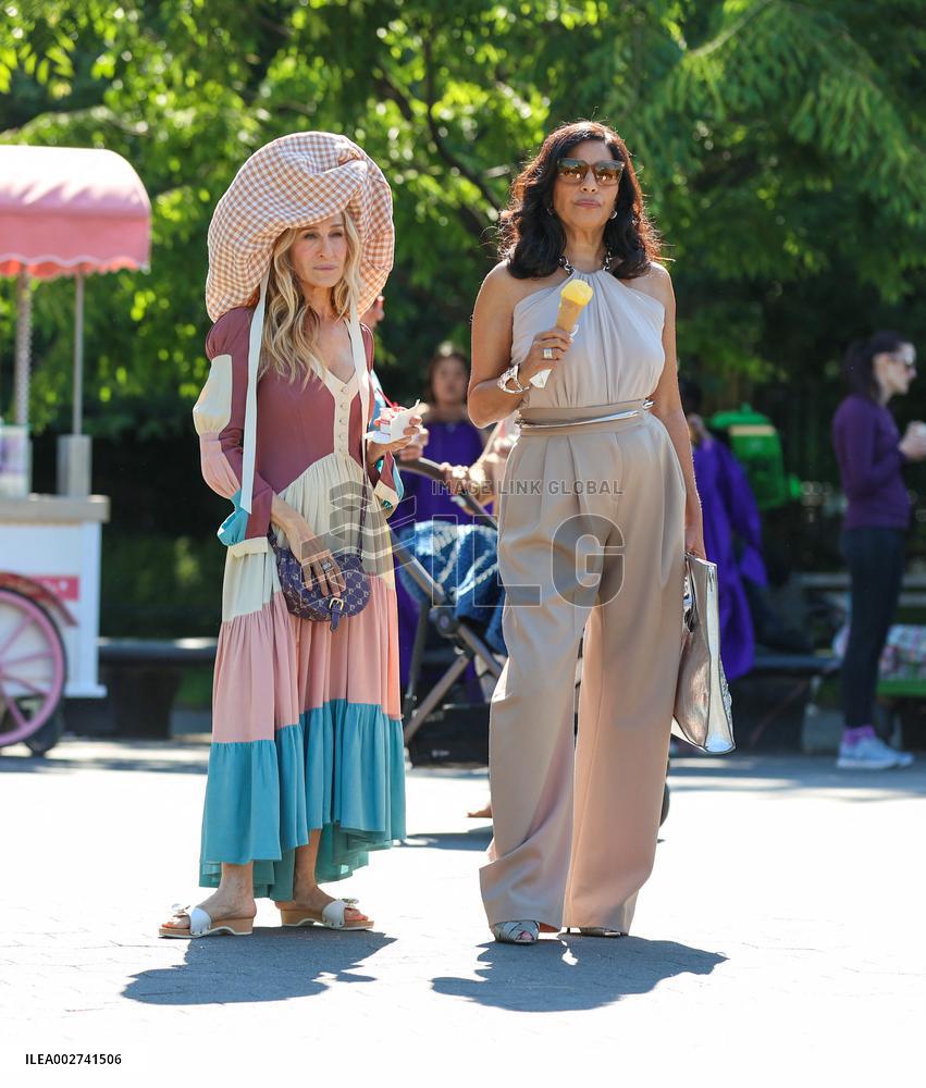 And Just Like That Filming - NYC