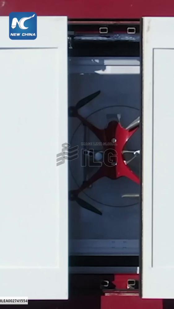 UAV autonomously inspects substations in NE China