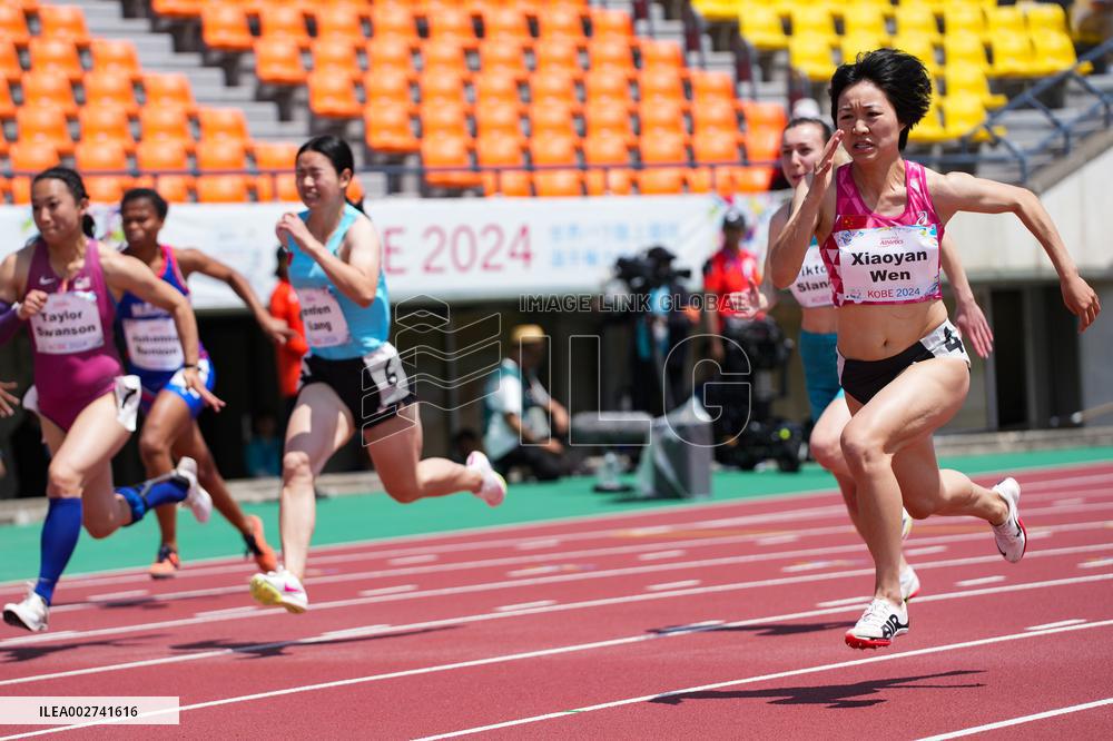 (SP)JAPAN-KOBE-PARA ATHLETICS-WORLD CHAMPIONSHIPS