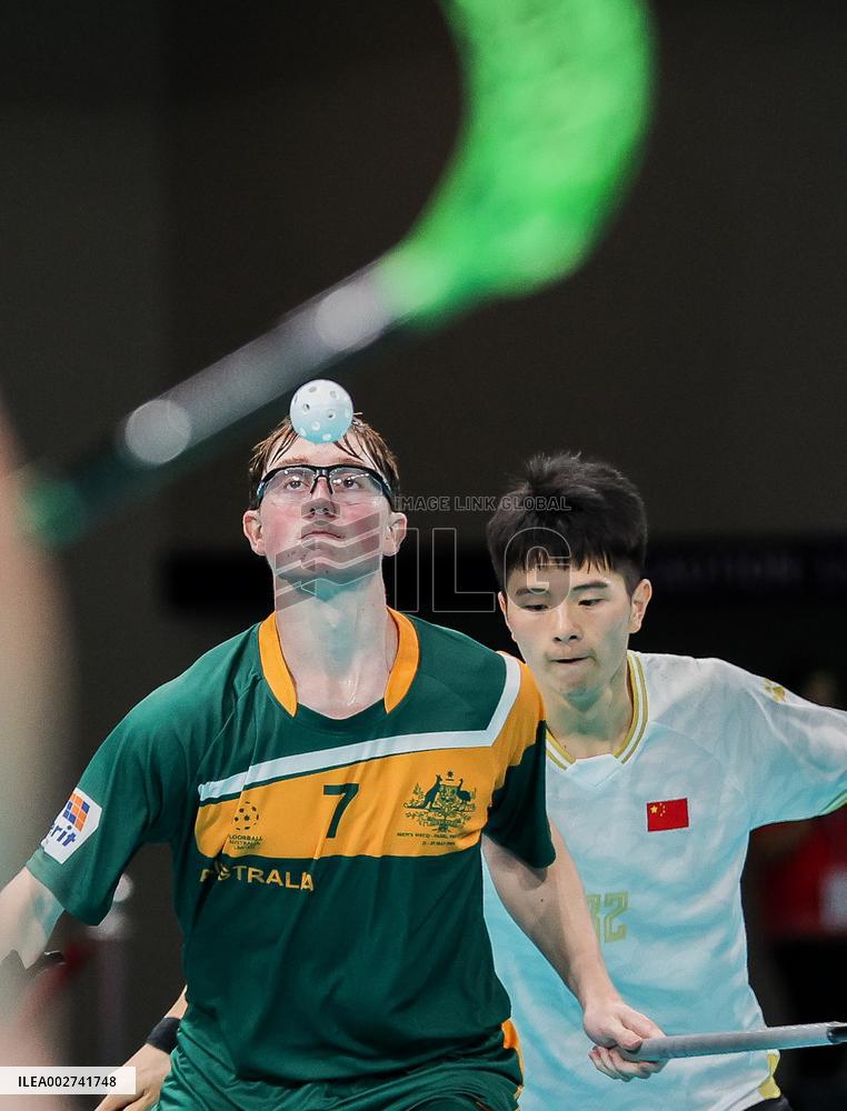 (SP)PHILIPPINES-PASIG-FLOORBALL-WORLD CHAMPIONSHIP QUALIFIERS-CHINA VS AUSTRALIA