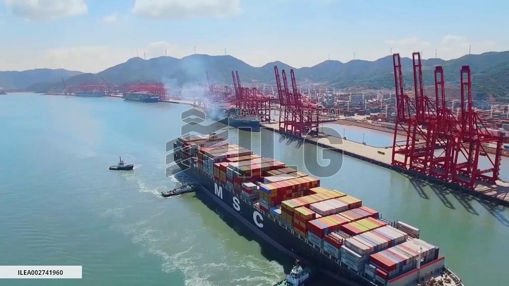 China's Yangtze River Delta sees vigorous development in port logistics