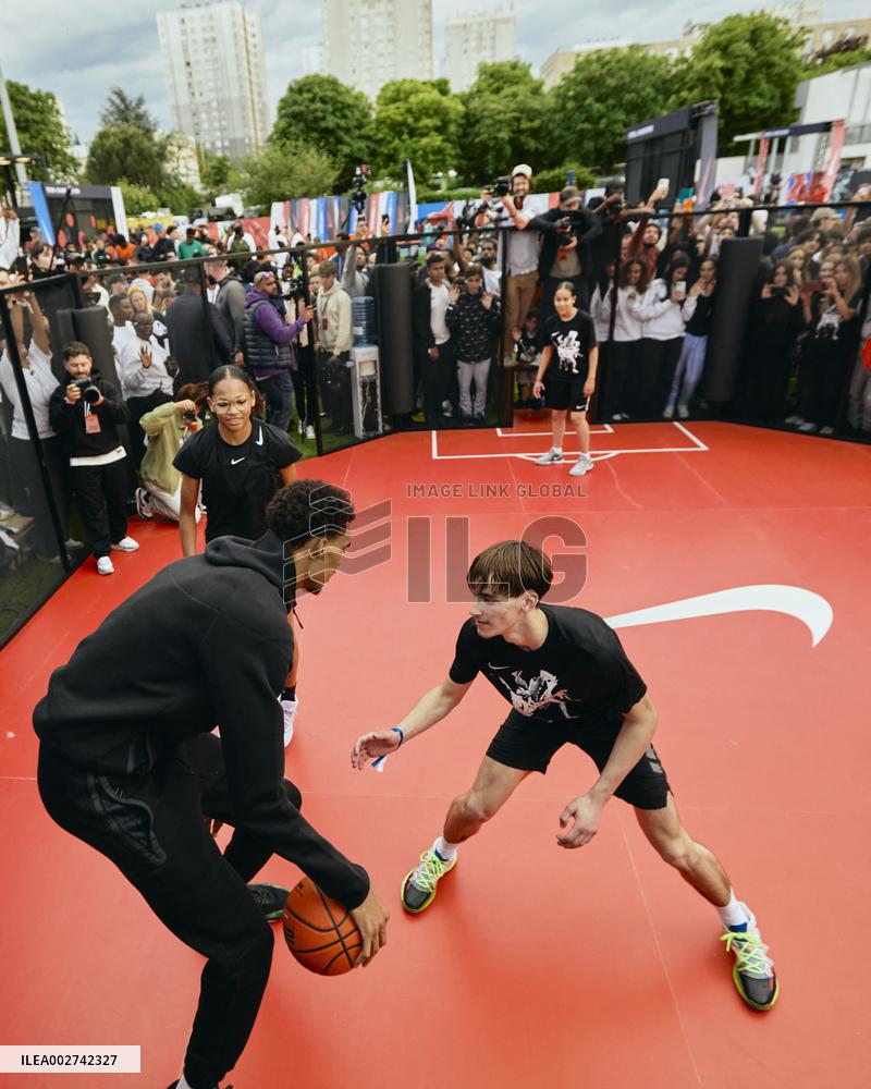 Victor Wembanyama At The Victory Mode By Nike Event - Nanterre