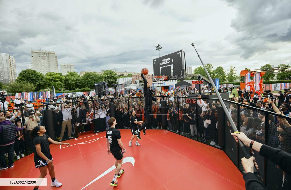 Victor Wembanyama At The Victory Mode By Nike Event - Nanterre