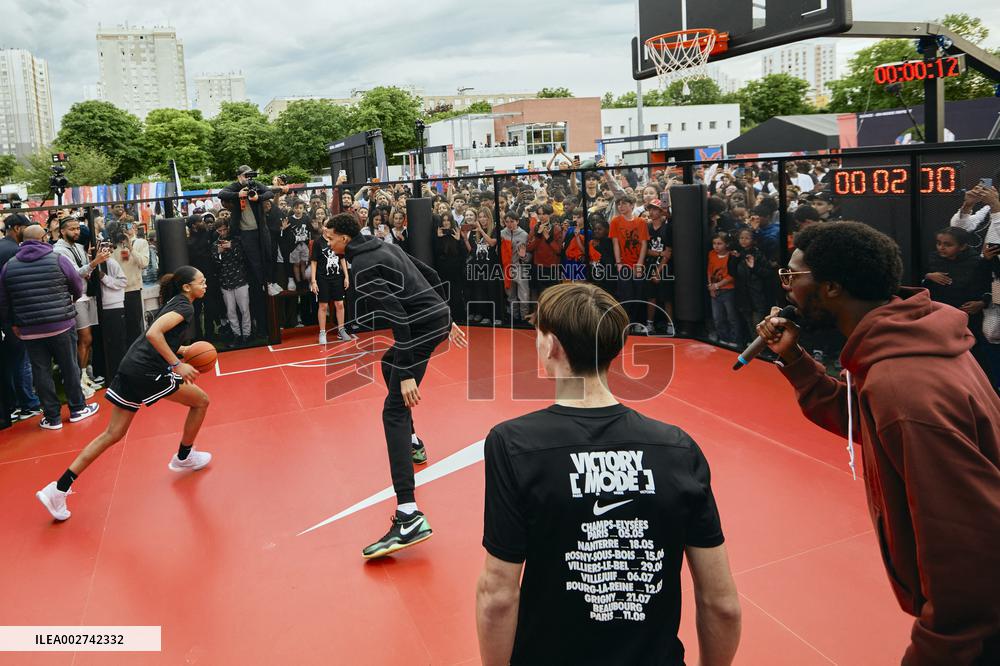 Victor Wembanyama At The Victory Mode By Nike Event - Nanterre