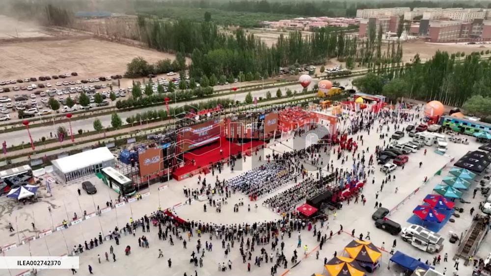 2024 Taklimakan Rally kicks off in Kashgar, Xinjiang