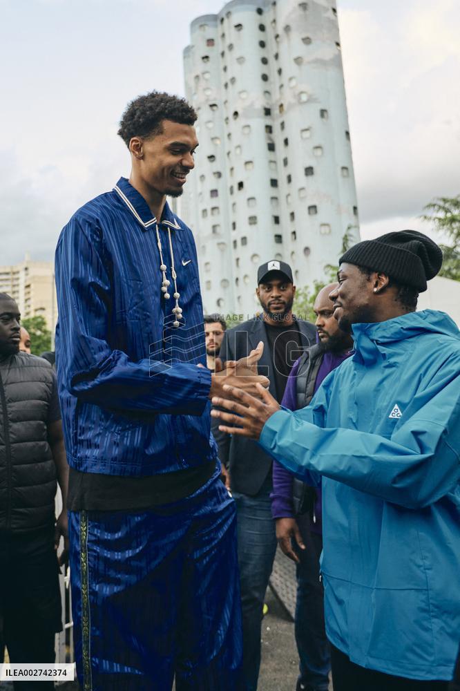 Victor Wembanyama At The Victory Mode By Nike Event - Nanterre