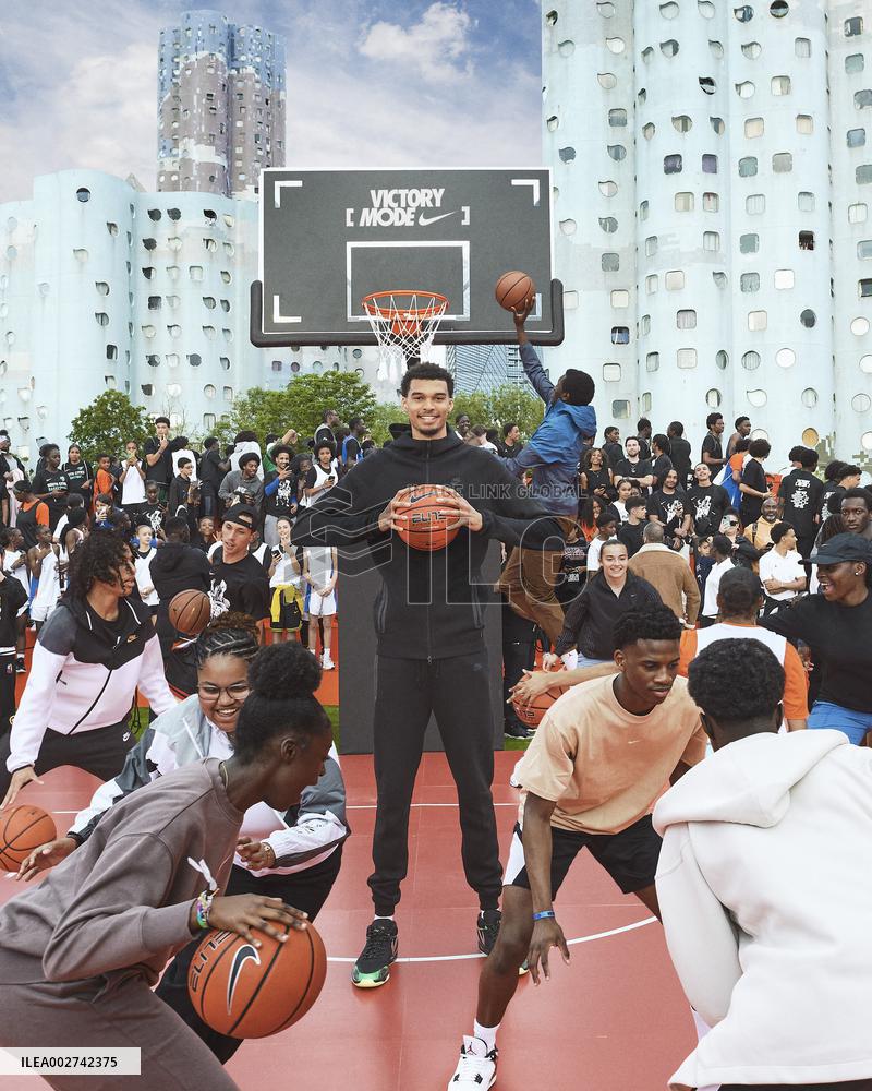 Victor Wembanyama At The Victory Mode By Nike Event - Nanterre