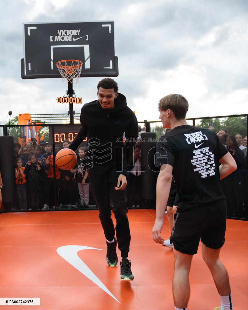 Victor Wembanyama At The Victory Mode By Nike Event - Nanterre