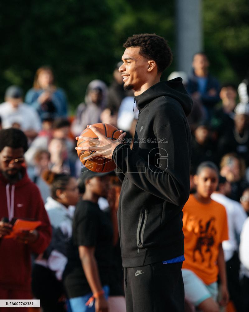 Victor Wembanyama At The Victory Mode By Nike Event - Nanterre
