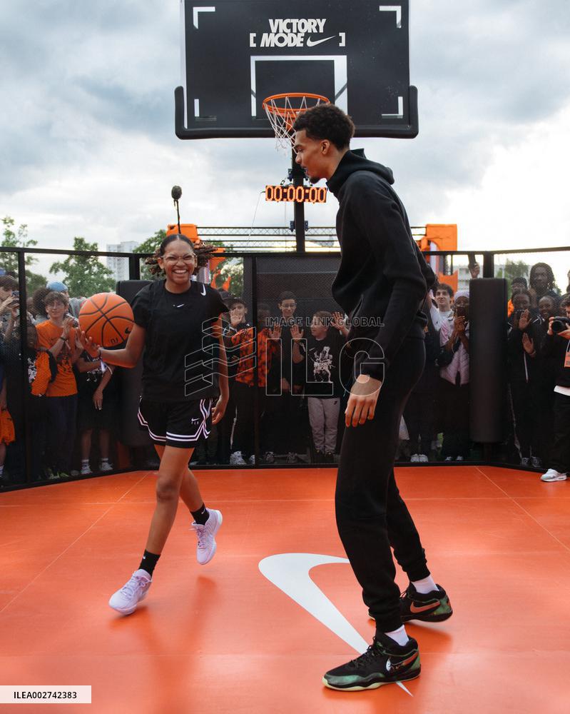 Victor Wembanyama At The Victory Mode By Nike Event - Nanterre